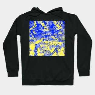 Words of Support for Ukraine Hoodie